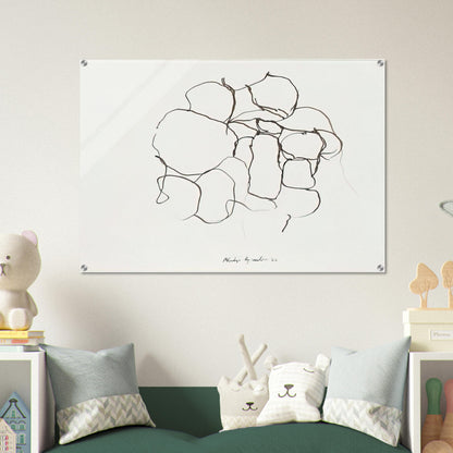 UNTITLED 5 - Philip Guston Acrylic Print - 70x100 cm / 28x40″ inches
