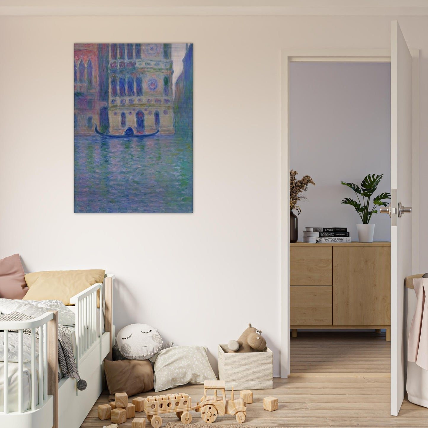 Palazzo Dario 4 - claude monet Brushed Aluminum Print - 70x100 cm / 28x40 inches | claude monet Aluminum Print | claude monet Prints