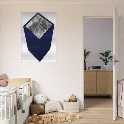 LAMPADA ANNUALE 1967 - Alighiero Boetti Brushed Aluminum Print - 70x100 cm / 28x40 inches | Alighiero Boetti Aluminum Print | Alighiero Boetti Prints