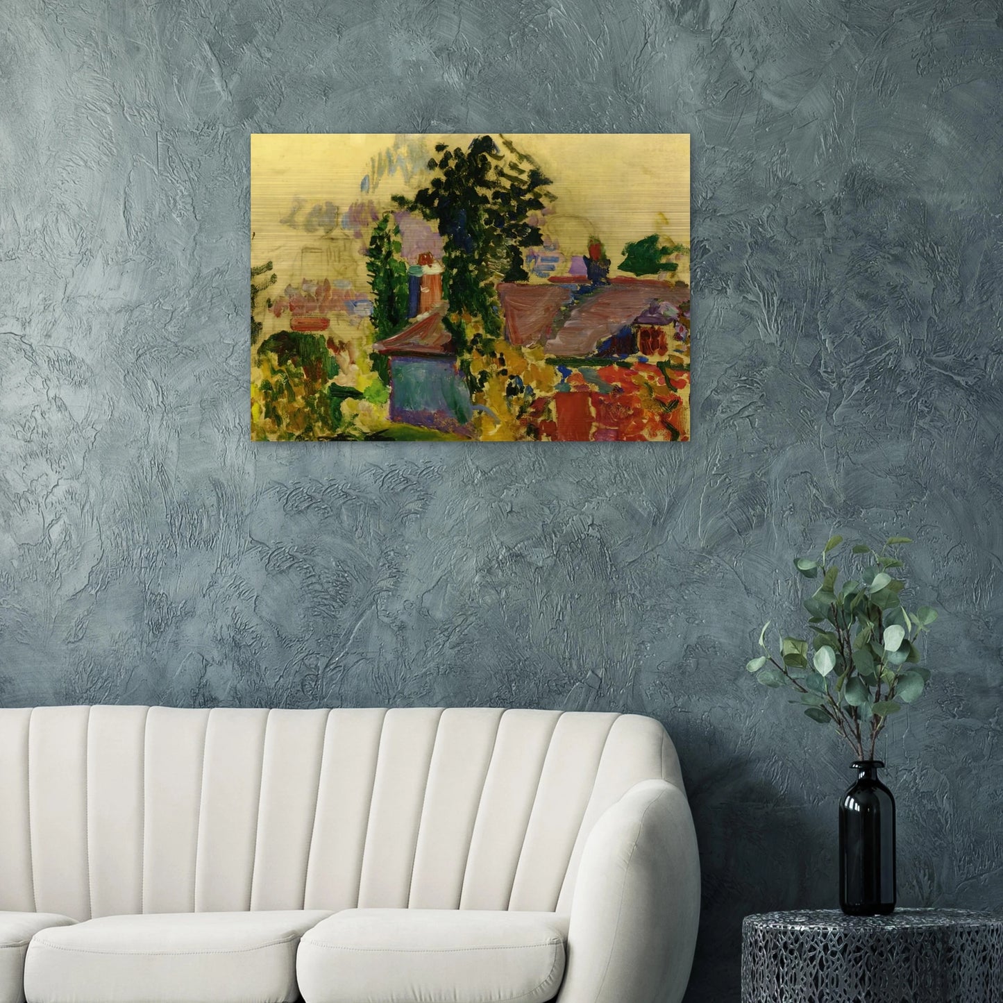 LANDSCAPE 1904 - Henri Matisse Brushed Aluminum Print - 70x100 cm / 28x40 inches | Henri Matisse Aluminum Print | Henri Matisse Prints