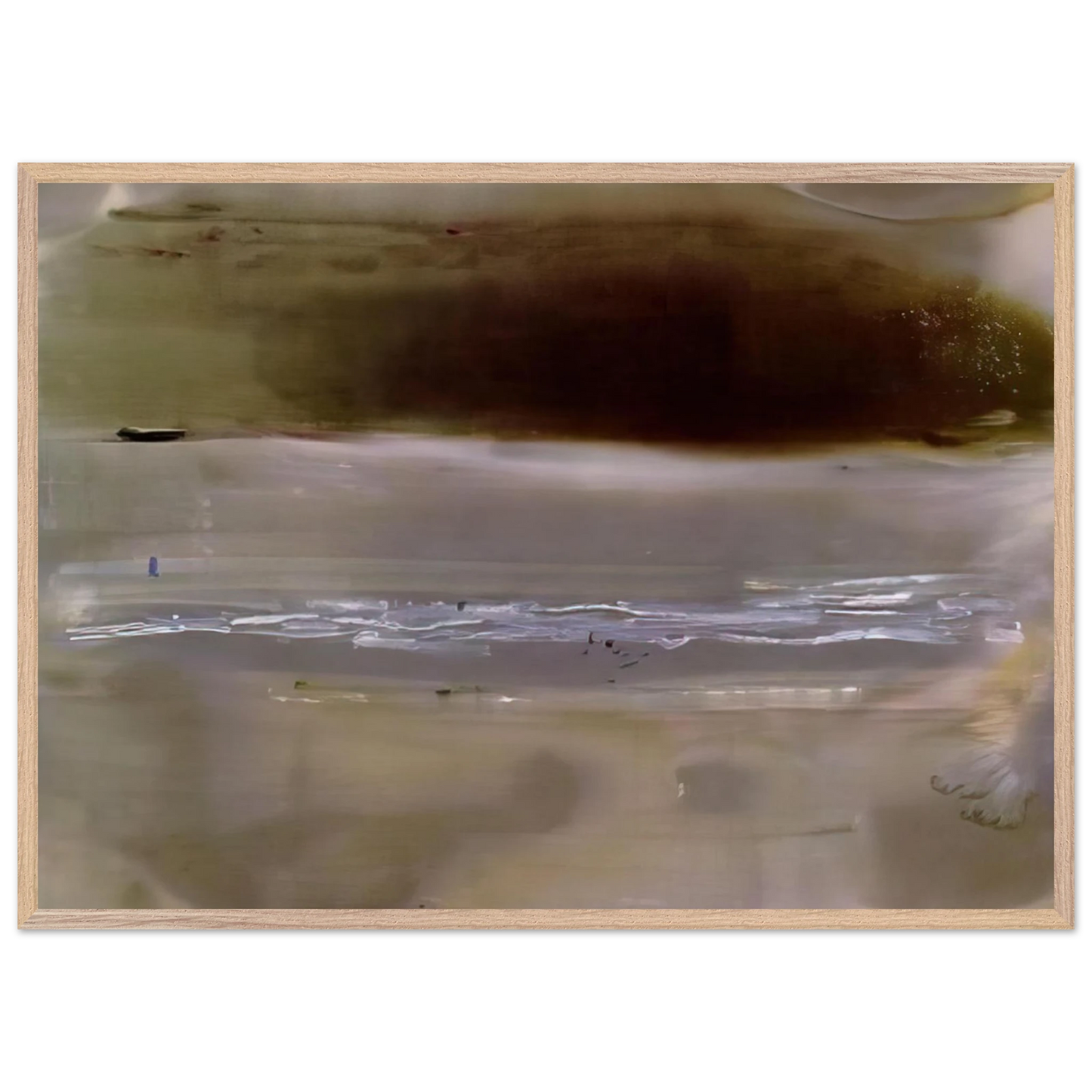 Helen Frankenthaler - Viewpoint II - 1979 Wall art - 70x100 cm / 28x40 inches - Premium Wooden Framed Poster With Fine Art Paper-canvas - White frame