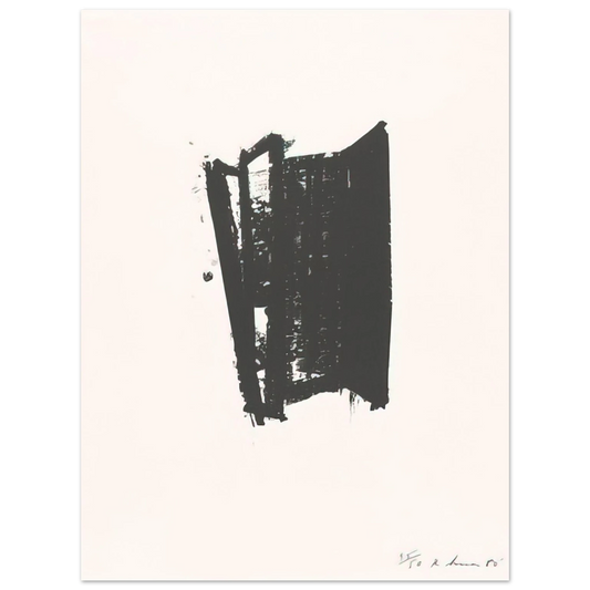 Richard Serra - SKETCH 6 1981  75x100 cm / 30x40inches Fine Art Poster