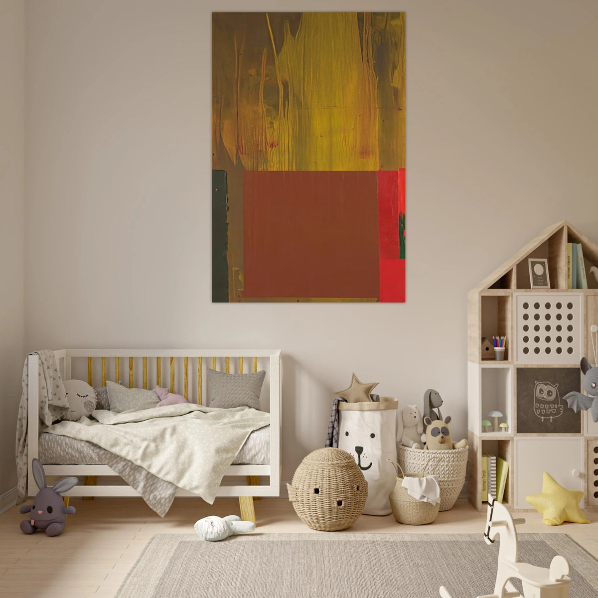 25. 4. 69 - 1969 - John Hoyland Art Prints - 100x150 cm / 40x60″ inches | John Hoyland Poster | John Hoyland Prints