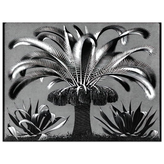 MC Escher - PALM Wall Art - 21x29.7 cm / 8x12" - Fine Art Poster-canvas - -