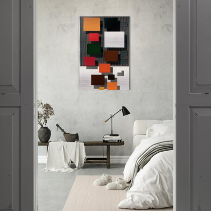 VIBRATION SUPERIEURE 1998 - Jesus Rafael Soto Brushed Aluminum Print - 70x100 cm / 28x40 inches | Jesus Rafael Soto Aluminum Print | Jesus Rafael Soto Prints