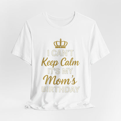 Ich kann nicht ruhig bleiben, es ist der Geburtstag meiner Mutter.