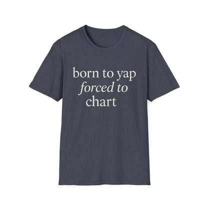 „Zum Plappern geboren, zum Dokumentieren gezwungen“-Shirt, lustiges Pflegeshirt für medizinisches Fachpersonal, Geschenk mit medizinischem Humor für Krankenschwestern, Pflegehelfer und Pflegekräfte, T-Shirt für Hundeliebhaber unter den Pflegekräften