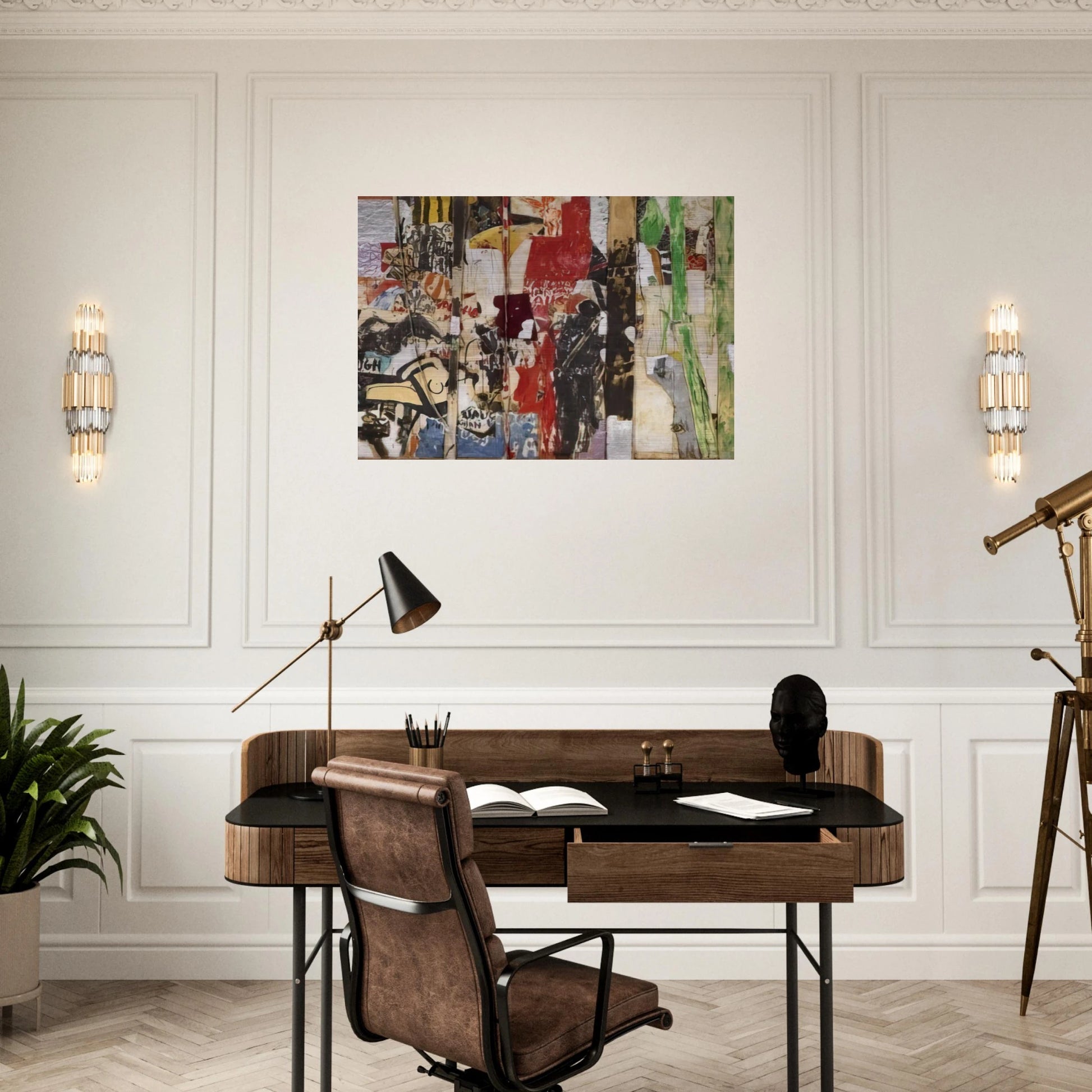 Baby - Allan Kaprow Brushed Aluminum Print - 70x100 cm / 28x40 inches | Allan Kaprow Aluminum Print | Allan Kaprow Prints