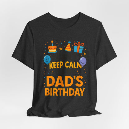 Geburtstagsgeschenk für Papa: Ich kann nicht ruhig bleiben, es ist Papas Geburtstag! Alles Gute zum Geburtstag, Papa!