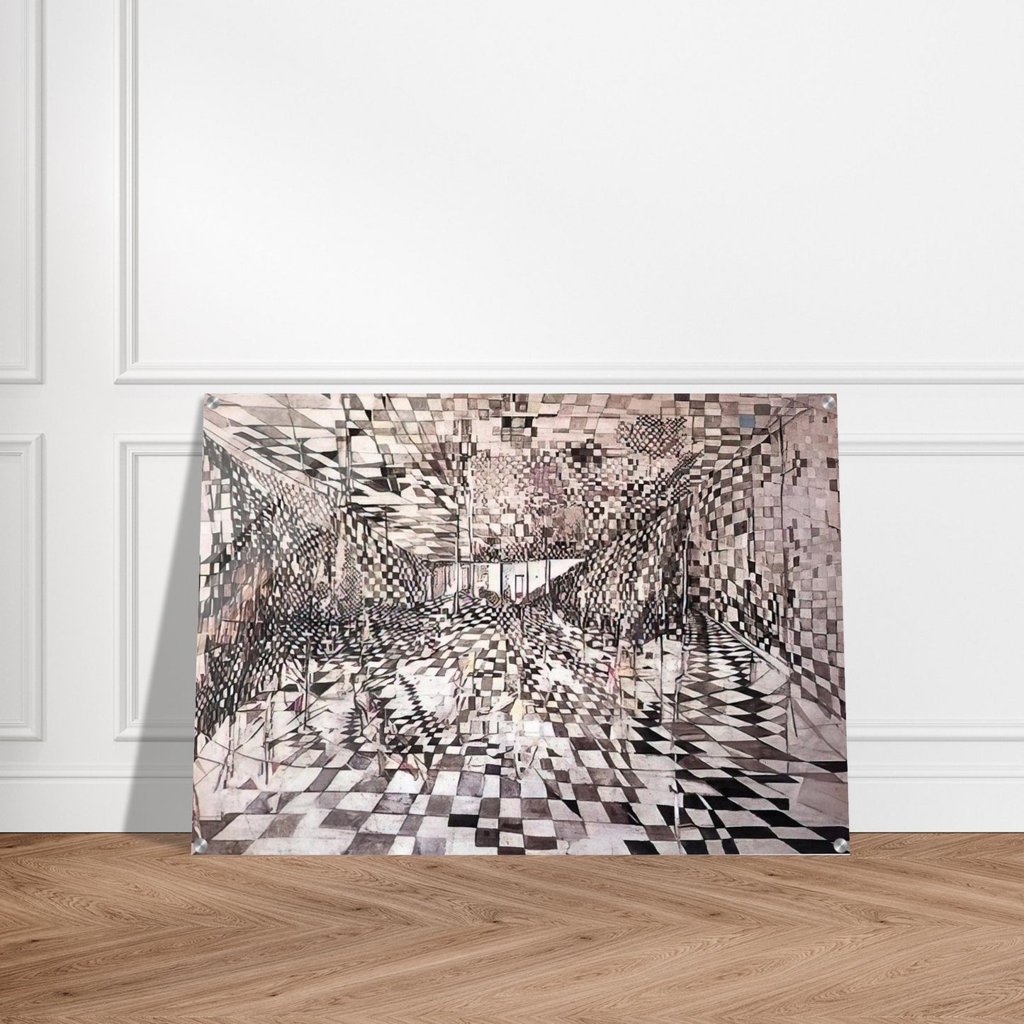 Enigma - 1947 - Maria Helena Vieira da Silva Acrylic Print - 70x100 cm / 28x40″ inches