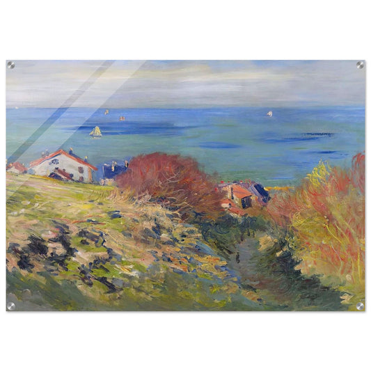 Pourville - claude monet Acrylic Print - 70x100 cm / 28x40″ inches