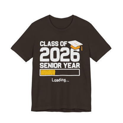 Abschluss-T-Shirt für den Jahrgang 2026, Abschluss-Shirt, Unisex-Abschlussgeschenk, Kleidung für Highschool-Absolventen, T-Shirt für Studienanfänger