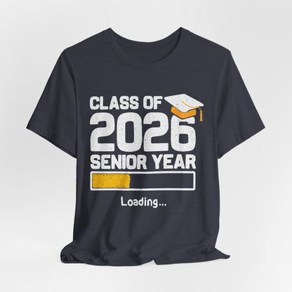 Abschluss-T-Shirt für den Jahrgang 2026, Abschluss-Shirt, Unisex-Abschlussgeschenk, Kleidung für Highschool-Absolventen, T-Shirt für Studienanfänger