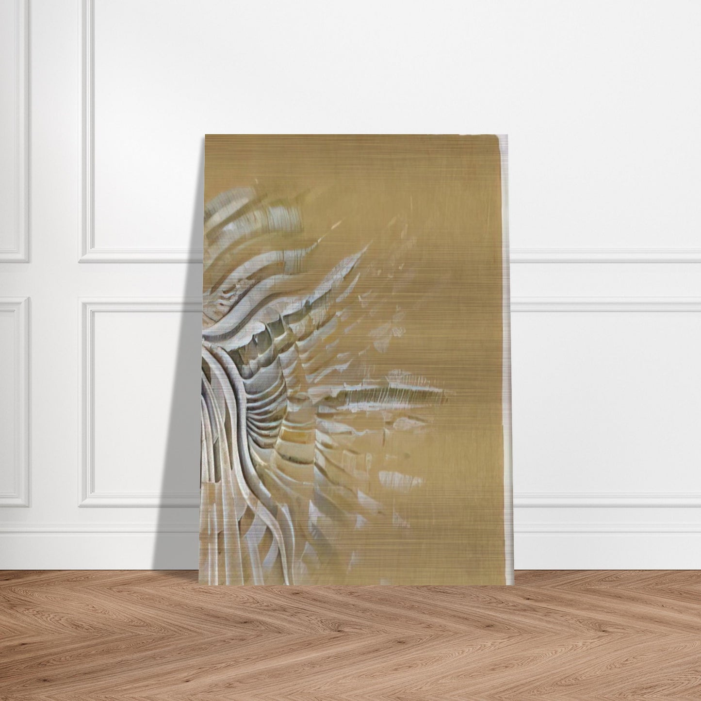 UNTITLED 1982 - Lee Bontecou Brushed Aluminum Print - 70x100 cm / 28x40 inches | Lee Bontecou Aluminum Print | Lee Bontecou Prints