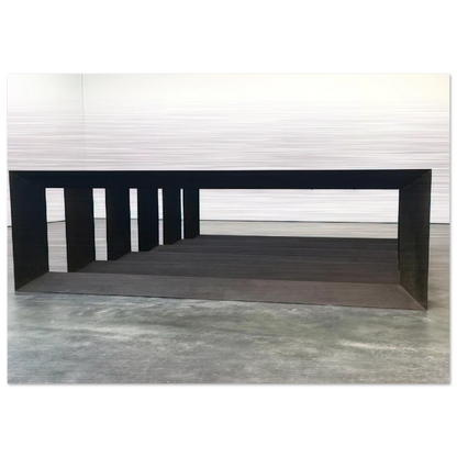 Untitled JUDDO0517 - 1979 - Donald Judd Brushed Aluminum Print - 70x100 cm / 28x40 inches | Donald Judd Aluminum Print | Donald Judd Prints