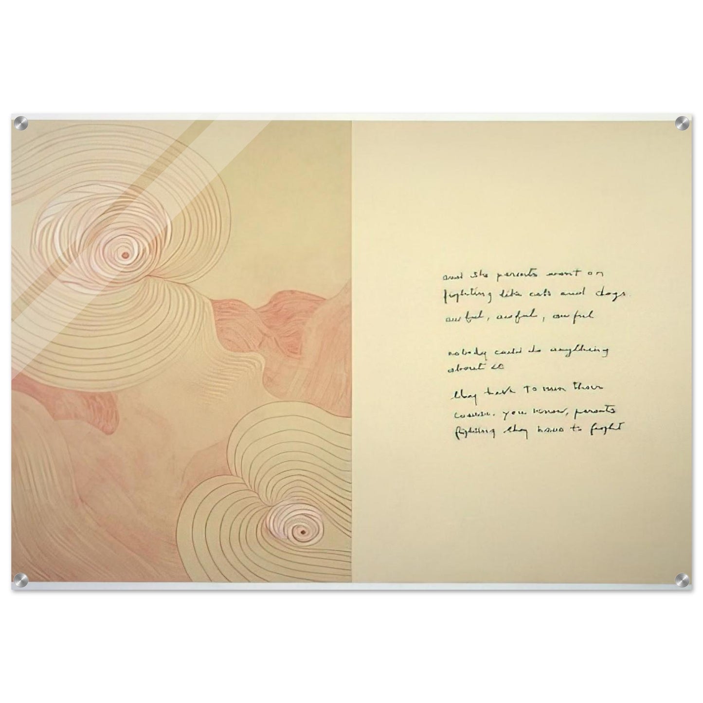 SUBLIMATION 2002 3 - Louise Bourgeois Acrylic Print - 70x100 cm / 28x40″ inches