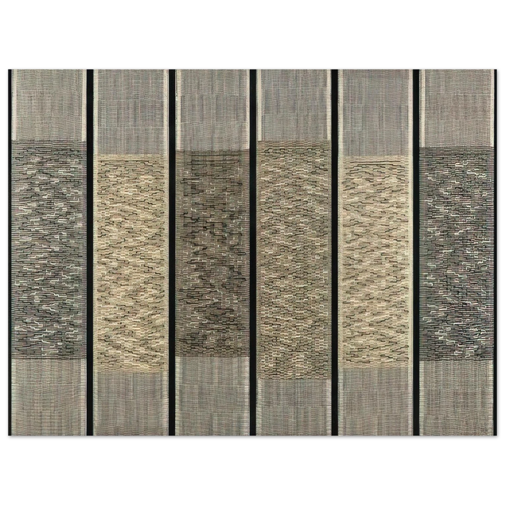 Anni Albers - SIX PRAYERS 1965  75x100 cm / 30x40inches Fine Art Poster