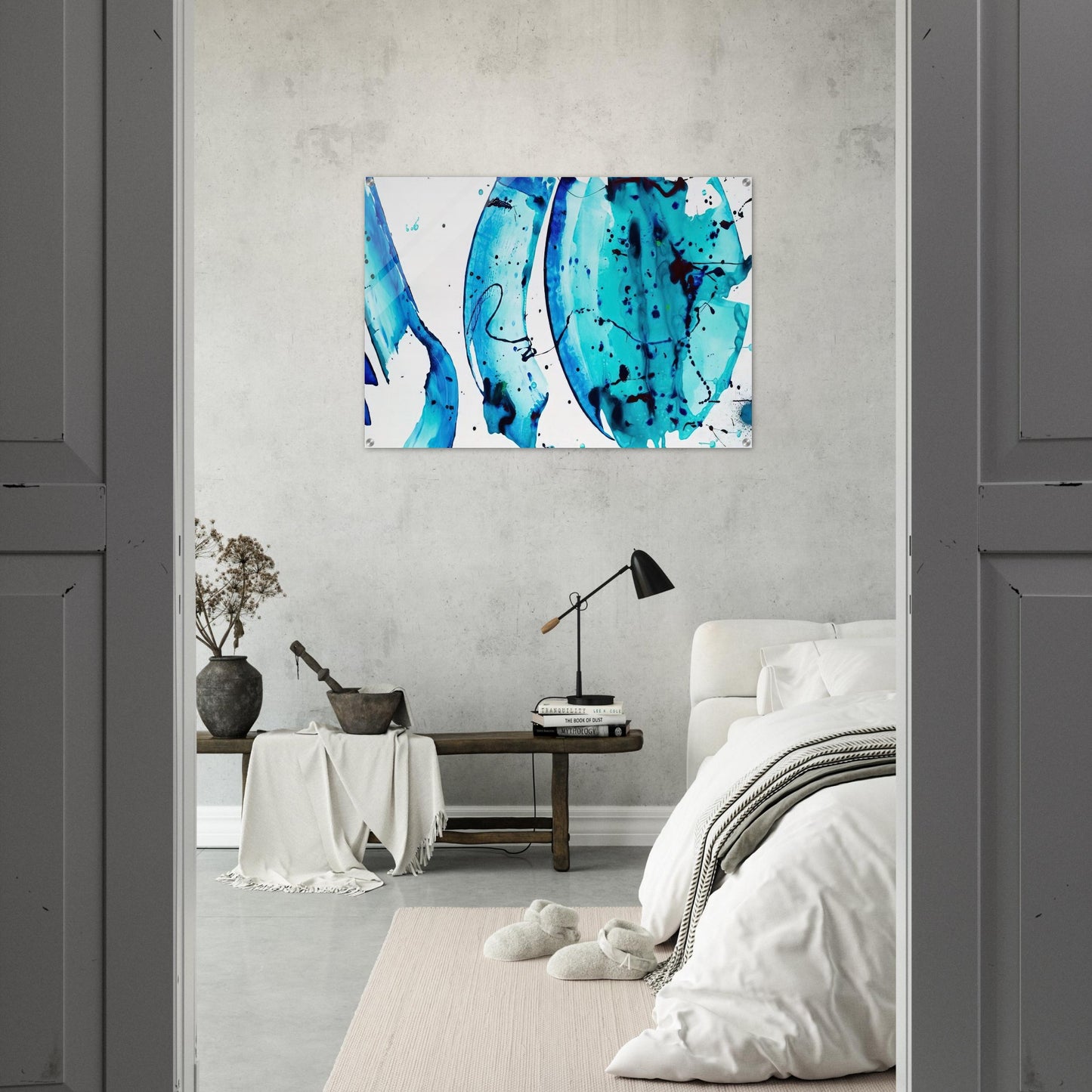Untitled - Sam Francis Acrylic Print - 70x100 cm / 28x40″ inches