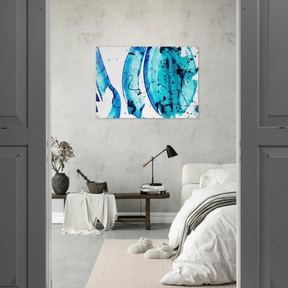 Untitled - Sam Francis Acrylic Print - 70x100 cm / 28x40″ inches