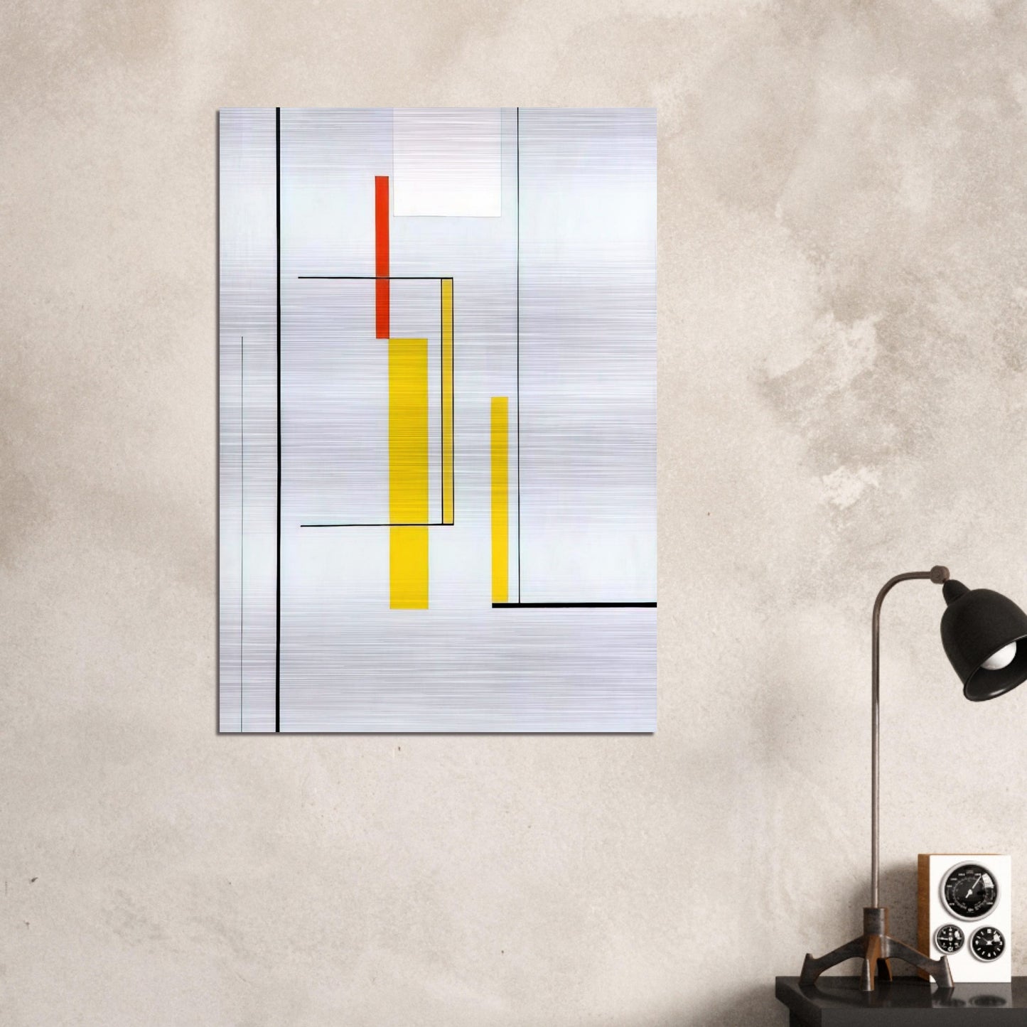 Untitled - 1948 - Tomas Maldonado Brushed Aluminum Print - 70x100 cm / 28x40 inches | Tomas Maldonado Aluminum Print | Tomas Maldonado Prints