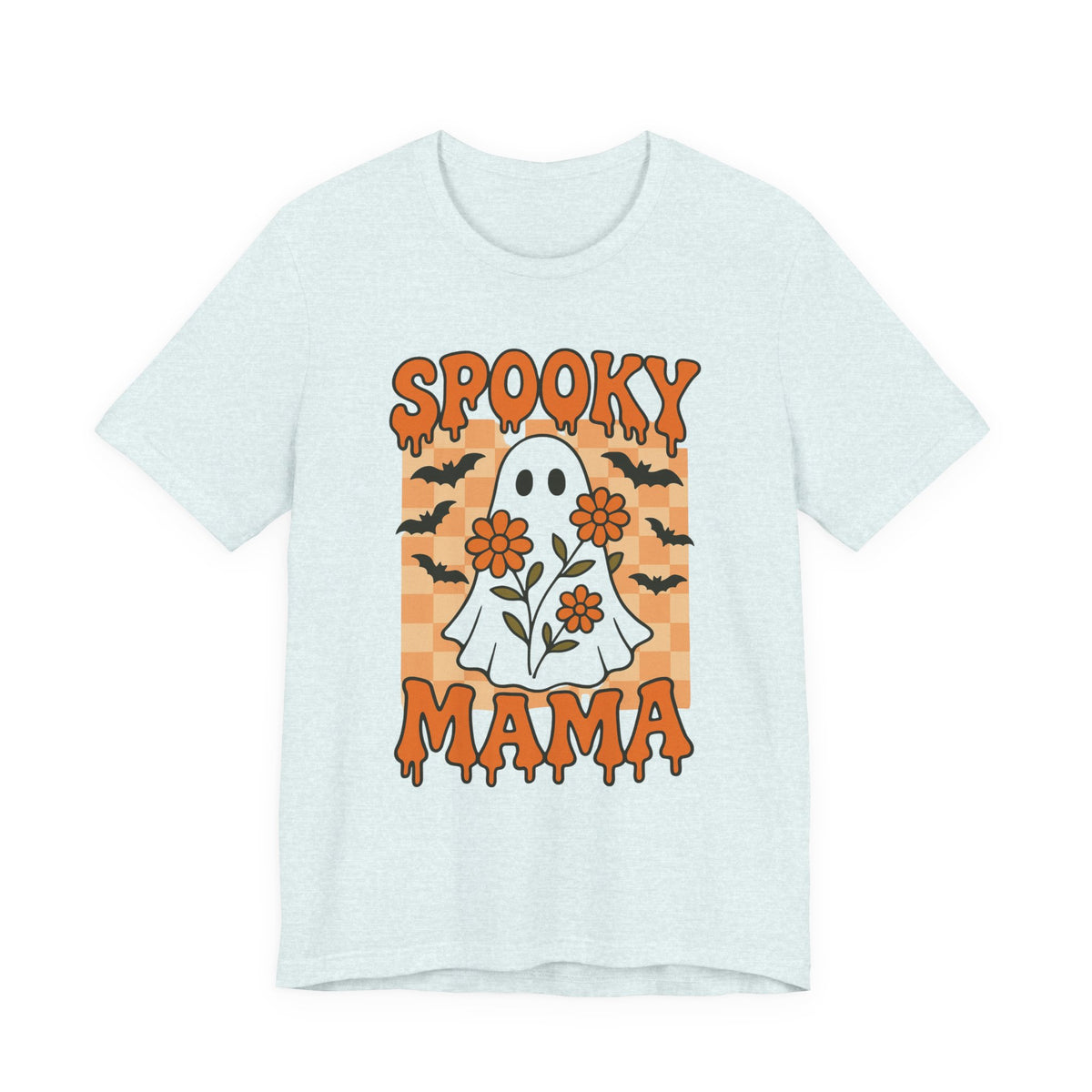 Gruselige Mama, grooviger Vintage-Geist, Halloween, gruselige Mutter