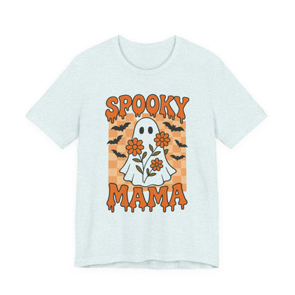 Gruselige Mama, grooviger Vintage-Geist, Halloween, gruselige Mutter