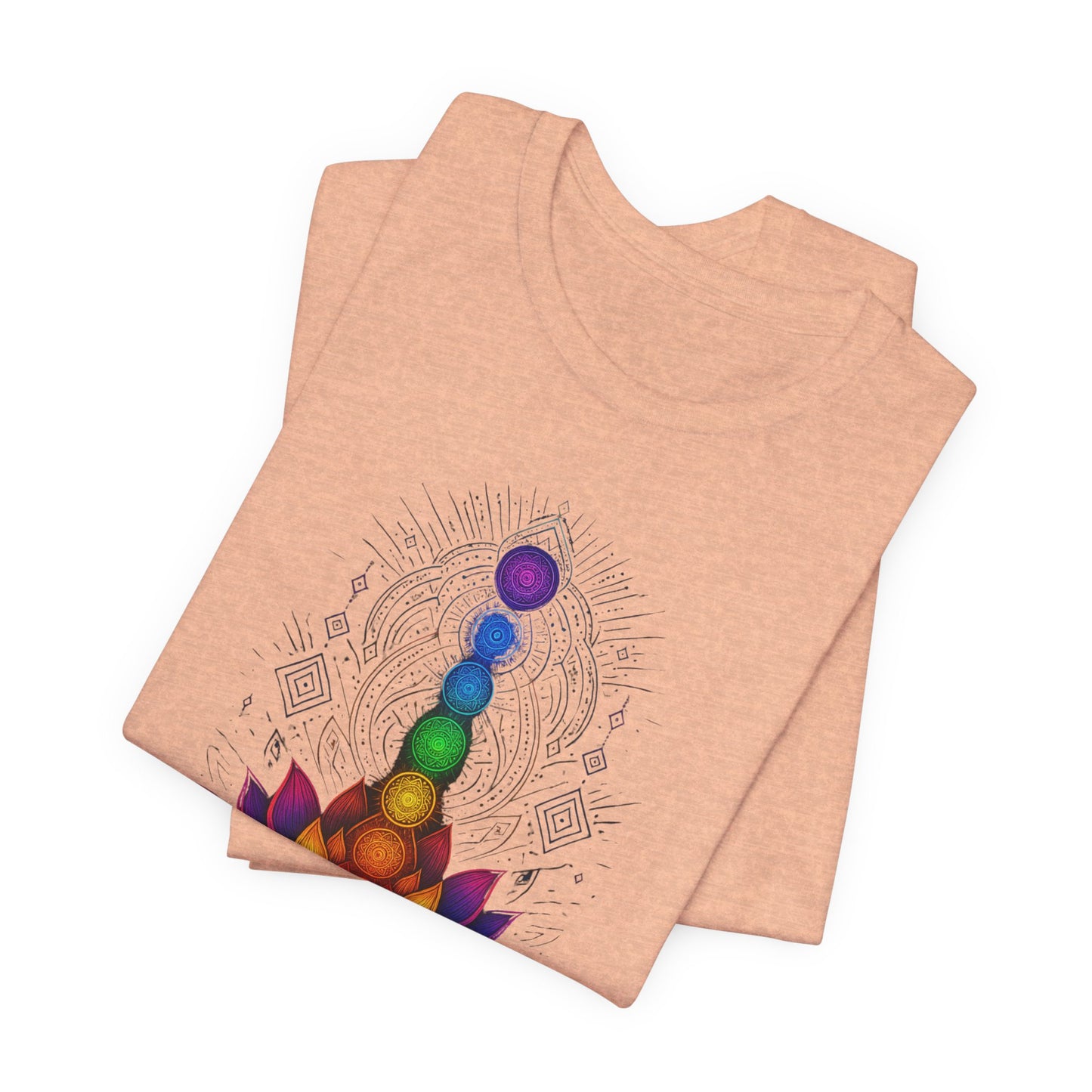 Chakra-Lotusblume, spiritueller Yoga-Liebhaber