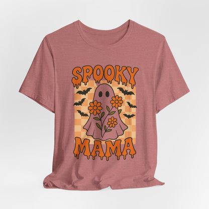 Gruselige Mama, grooviger Vintage-Geist, Halloween, gruselige Mutter