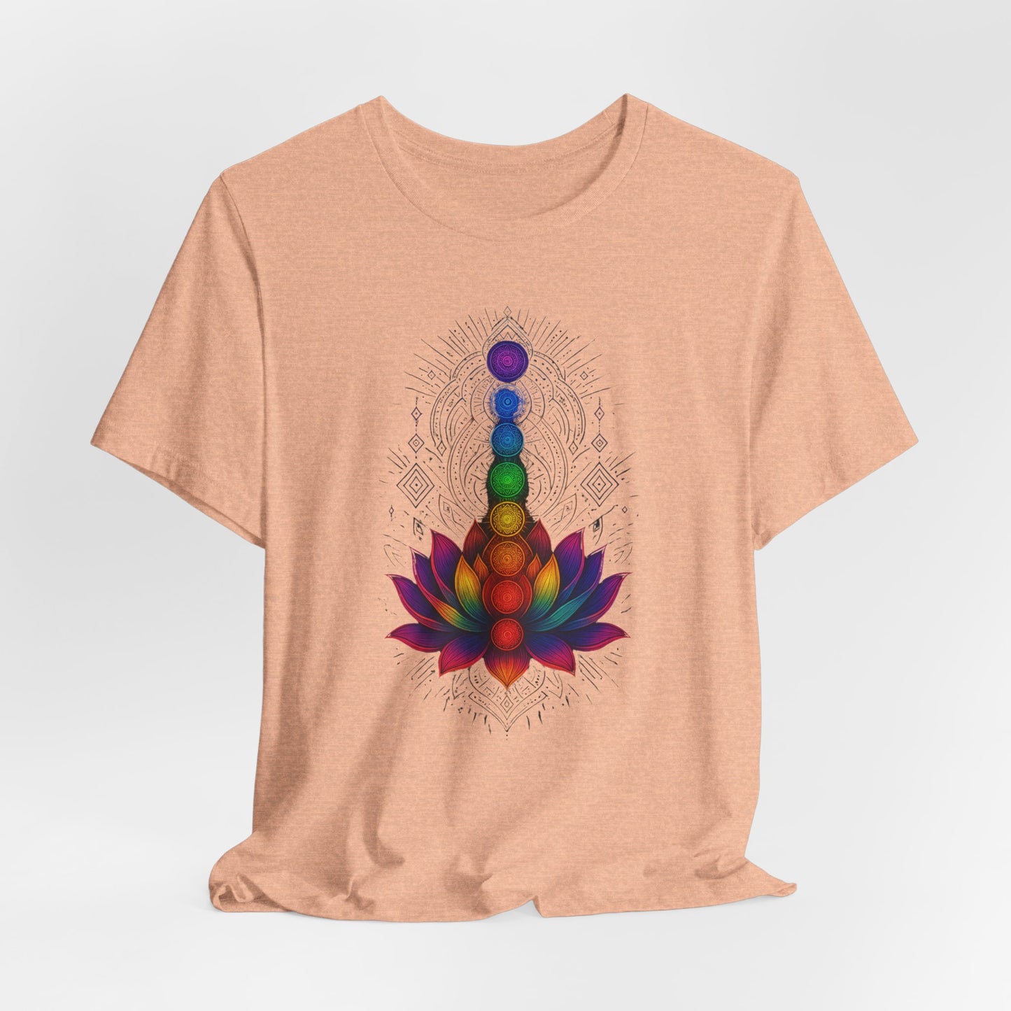 Chakra-Lotusblume, spiritueller Yoga-Liebhaber