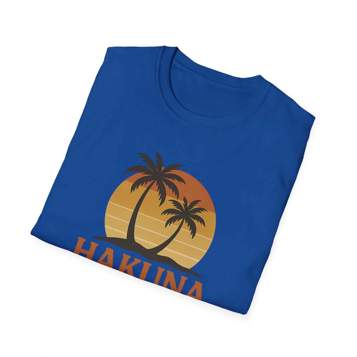 Hakuna Matata Retro-T-Shirt mit Grafik, „Keine Sorgen“-Shirt mit positiver Ausstrahlung, Vintage-T-Shirt im 90er-Jahre-Stil, Shirt mit Wohlfühl-Zitat, Unisex-Geschenk