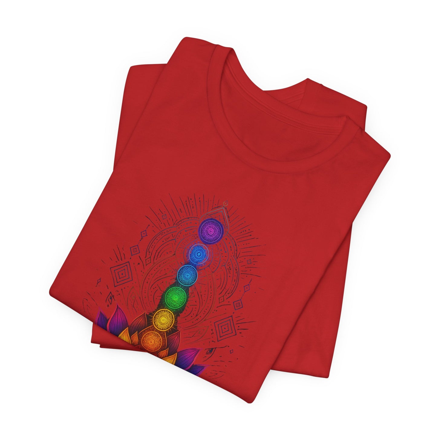 Chakra-Lotusblume, spiritueller Yoga-Liebhaber