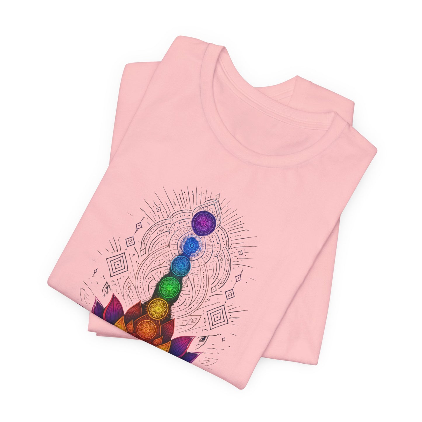 Chakra-Lotusblume, spiritueller Yoga-Liebhaber