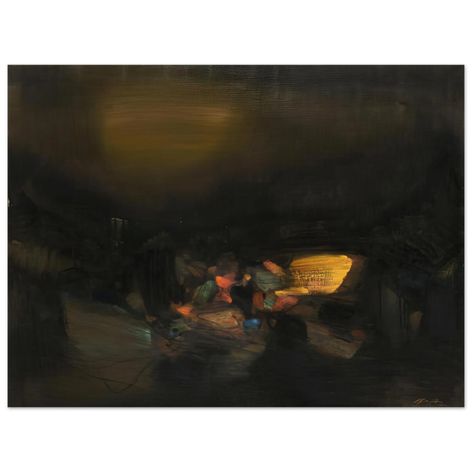 Chu teh Chun - 4 AVRIL 1979  75x100 cm / 30x40inches Fine Art Poster