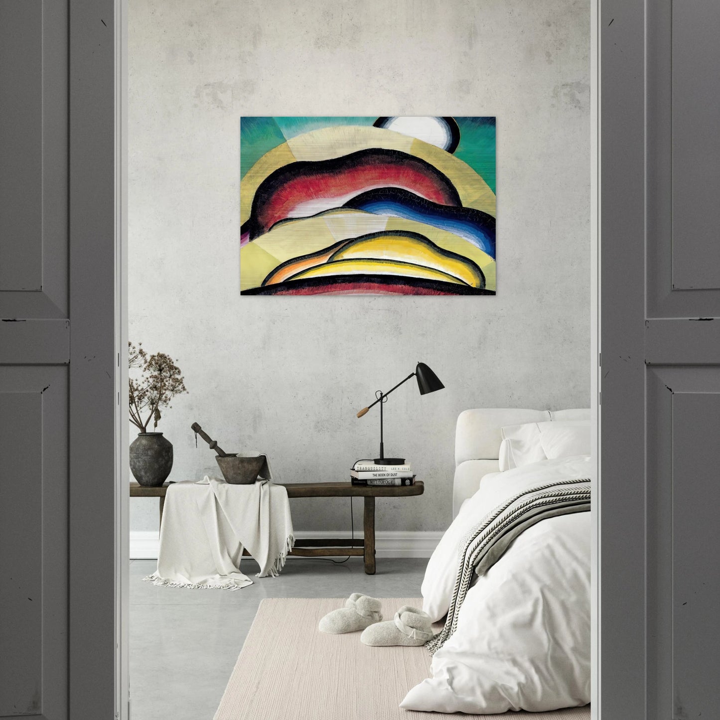 Sunrise - 1924 - Arthur Dove Brushed Aluminum Print - 70x100 cm / 28x40 inches | Arthur Dove Aluminum Print | Arthur Dove Prints
