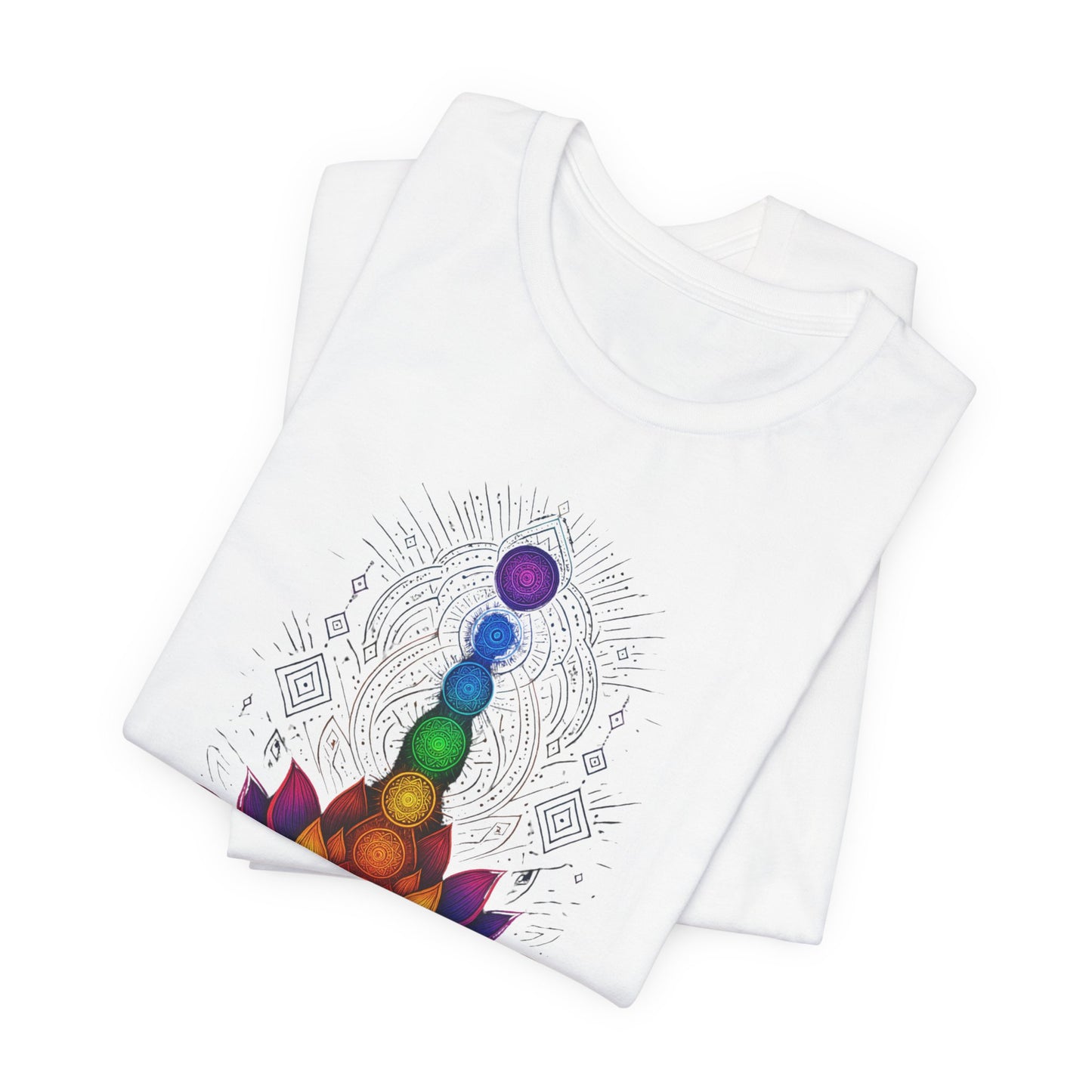 Chakra-Lotusblume, spiritueller Yoga-Liebhaber
