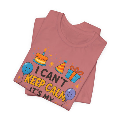 Geburtstagsgeschenk für Papa: Ich kann nicht ruhig bleiben, es ist Papas Geburtstag! Alles Gute zum Geburtstag, Papa!