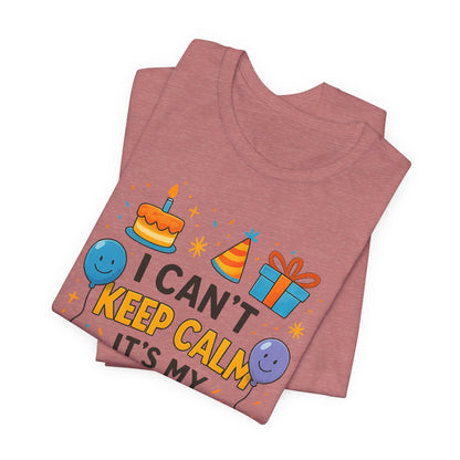 Geburtstagsgeschenk für Papa: Ich kann nicht ruhig bleiben, es ist Papas Geburtstag! Alles Gute zum Geburtstag, Papa!