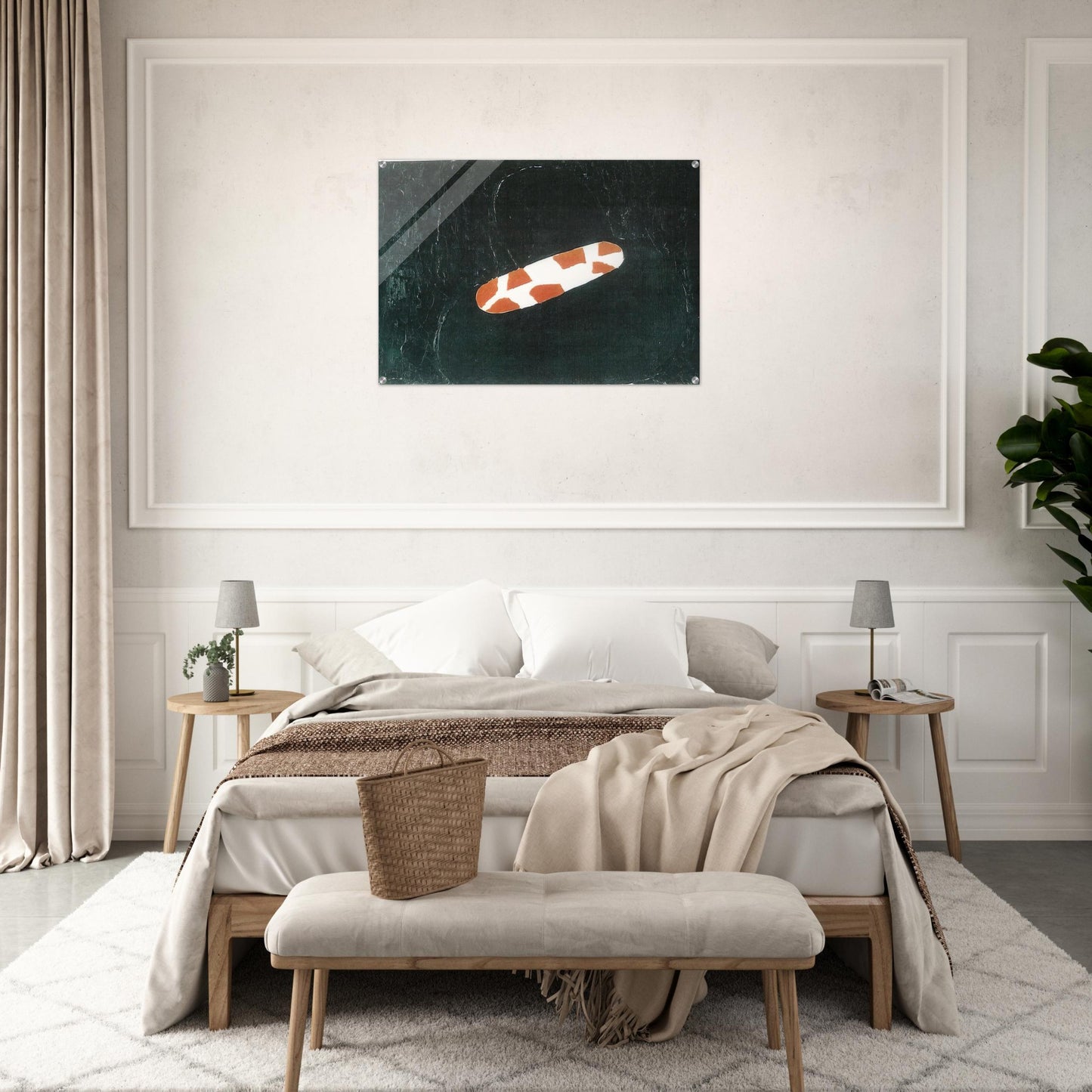 The Hermaphrodite - 1957 - Forrest Bess Acrylic Print - 70x100 cm / 28x40″ inches