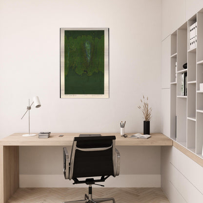 Winter in Green - 1970 - Hiroyuki Tajima Brushed Aluminum Print - 70x100 cm / 28x40 inches | Hiroyuki Tajima Aluminum Print | Hiroyuki Tajima Prints