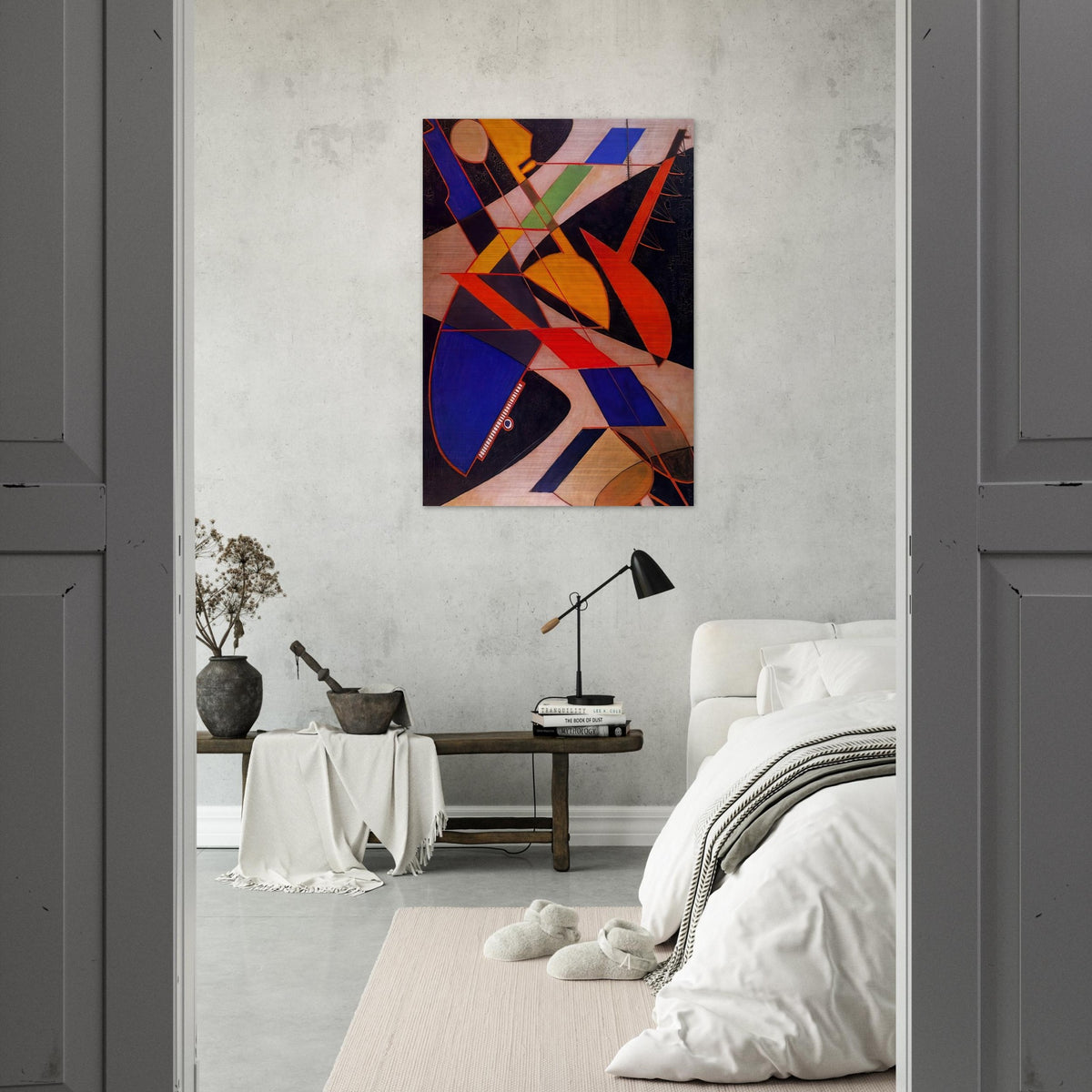 ORQUESTA SINFONICA 1916 - Man Ray Brushed Aluminum Print - 70x100 cm / 28x40 inches | Man Ray Aluminum Print | Man Ray Prints