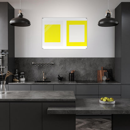 Untitled Cadmium Yellow Light - 1990 - Donald Judd Acrylic Print - 70x100 cm / 28x40″ inches | Donald Judd Wall Art | Donald Judd Prints