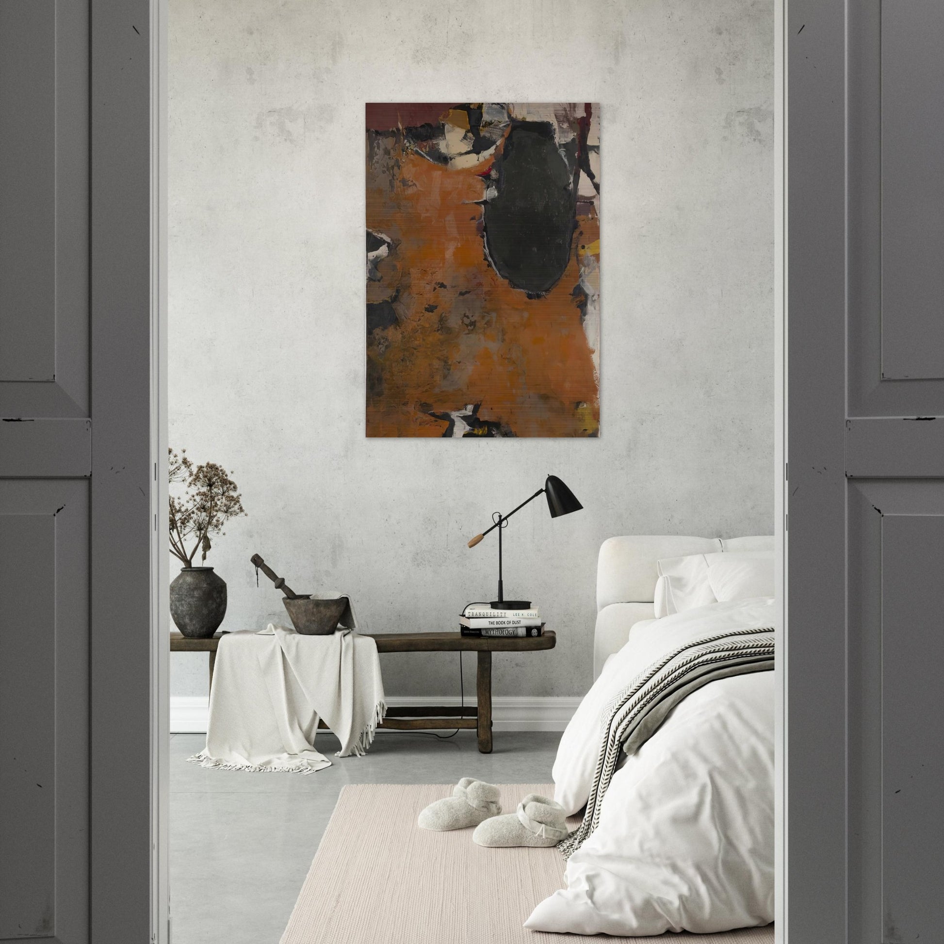 Painting II - Richard Diebenkorn Brushed Aluminum Print - 70x100 cm / 28x40 inches | Richard Diebenkorn Aluminum Print | Richard Diebenkorn Prints