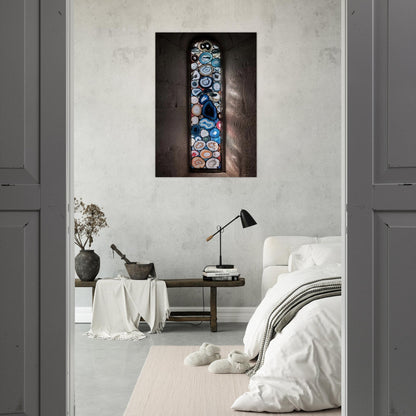 AHATFENSTER 2009 - Sigmar Polke Brushed Aluminum Print - 70x100 cm / 28x40 inches | Sigmar Polke Aluminum Print | Sigmar Polke Prints