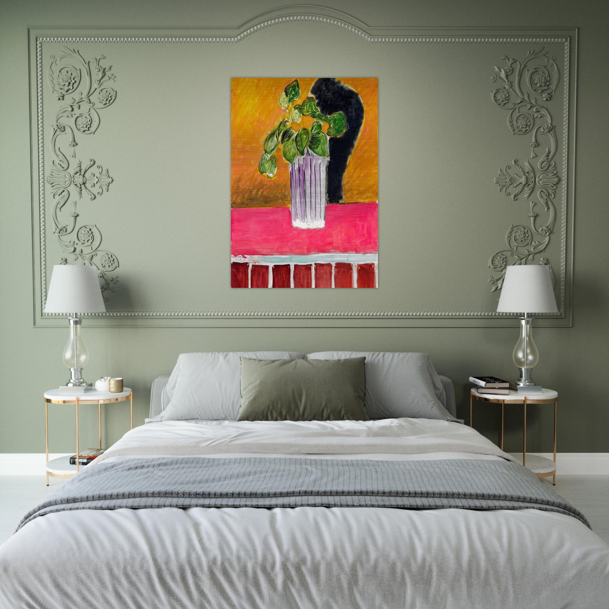 IVY BRANCH 1941 - Henri Matisse Brushed Aluminum Print - 70x100 cm / 28x40 inches | Henri Matisse Aluminum Print | Henri Matisse Prints