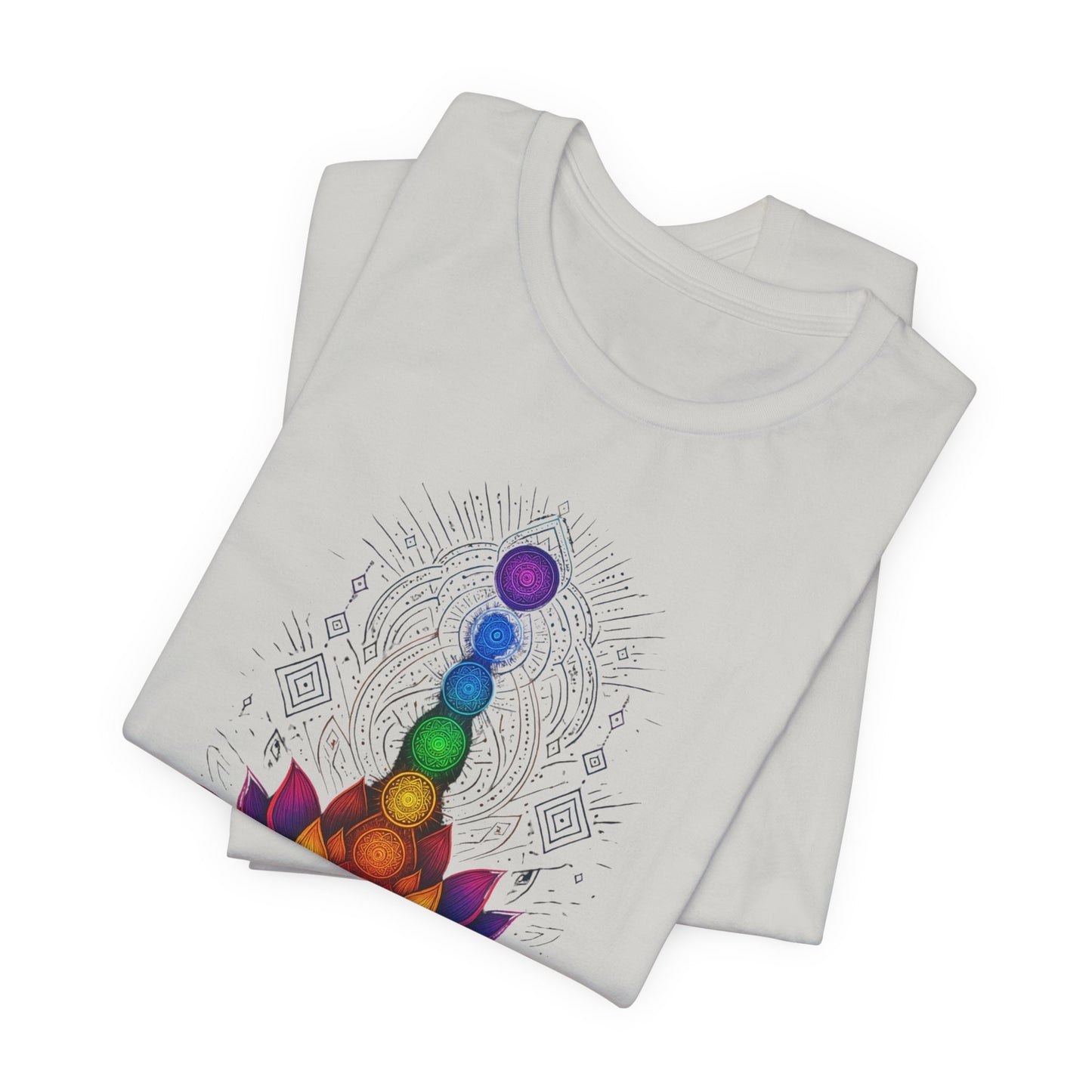 Chakra-Lotusblume, spiritueller Yoga-Liebhaber