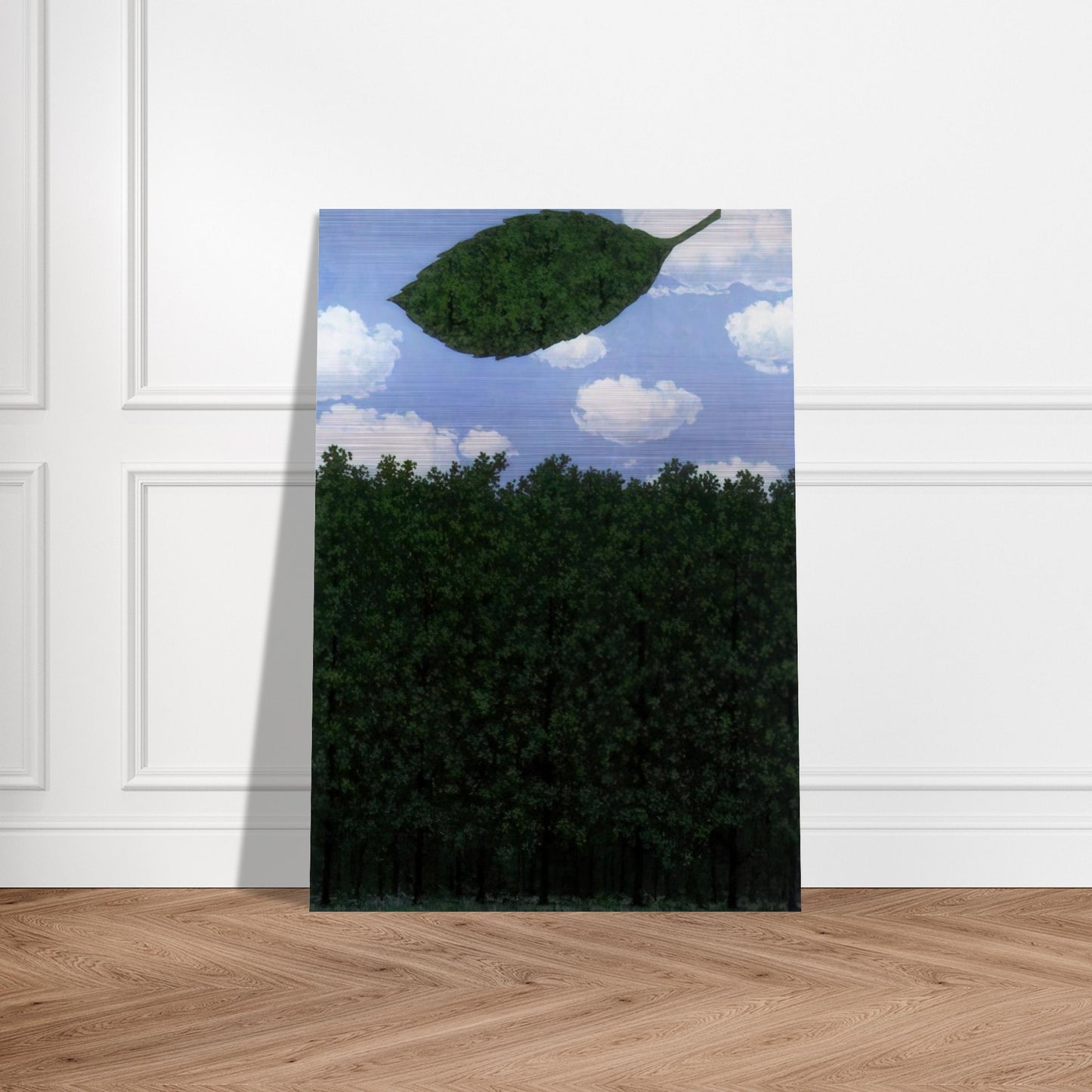 CHORUS OF THE SPHINX 1964 - Rene Magritte Brushed Aluminum Print - 70x100 cm / 28x40 inches | Rene Magritte Aluminum Print | Rene Magritte Prints