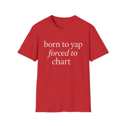„Zum Plappern geboren, zum Dokumentieren gezwungen“-Shirt, lustiges Pflegeshirt für medizinisches Fachpersonal, Geschenk mit medizinischem Humor für Krankenschwestern, Pflegehelfer und Pflegekräfte, T-Shirt für Hundeliebhaber unter den Pflegekräften