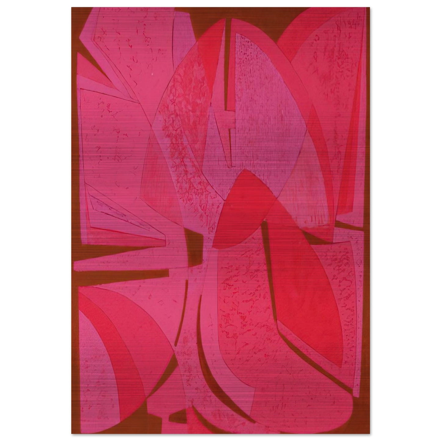 Untitled - Pedro Coronel Brushed Aluminum Print - 70x100 cm / 28x40 inches | Pedro Coronel Aluminum Print | Pedro Coronel Prints