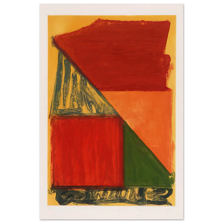 Dido - 1979 - John Hoyland Art Prints - 100x150 cm / 40x60″ inches | John Hoyland Poster | John Hoyland Prints