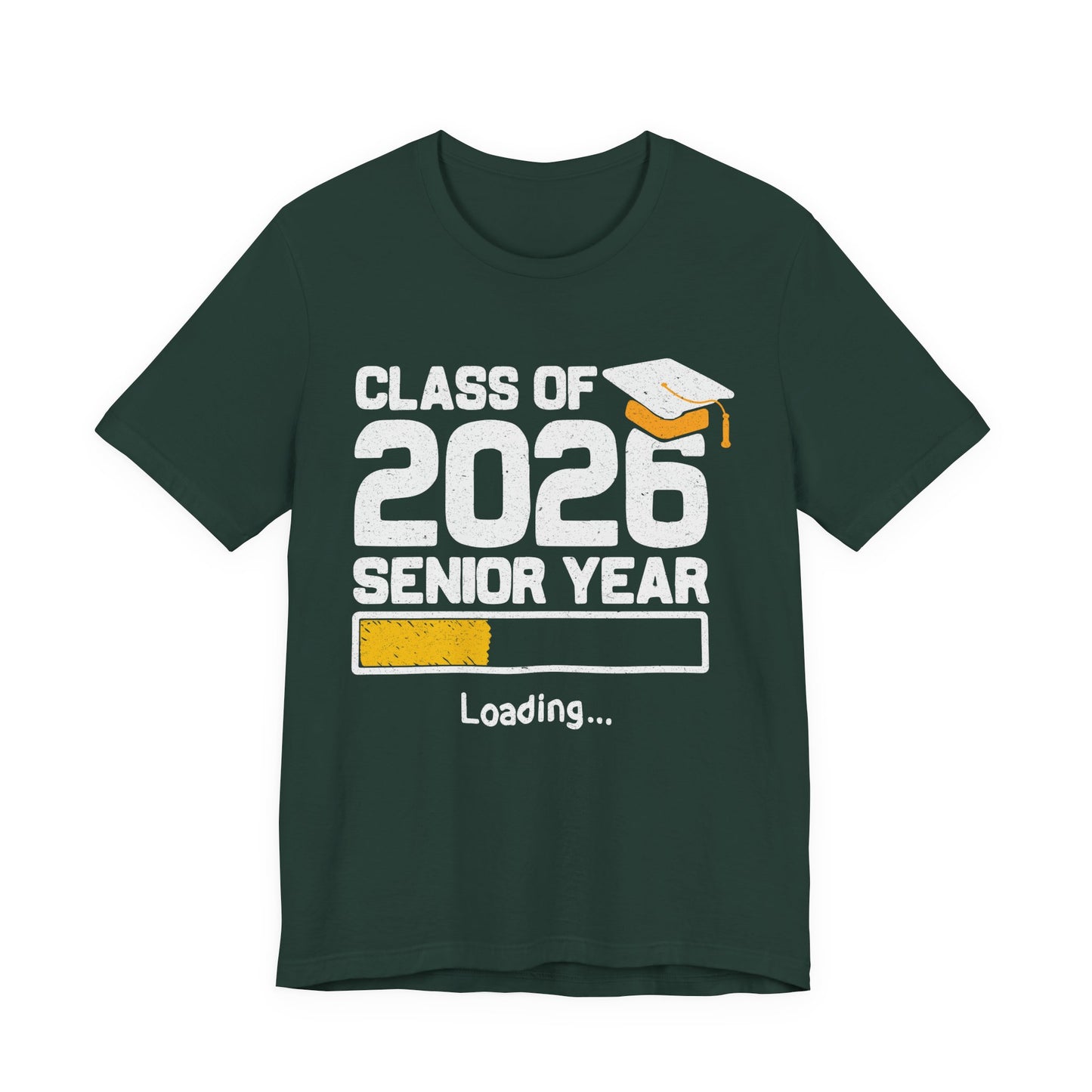 Abschluss-T-Shirt für den Jahrgang 2026, Abschluss-Shirt, Unisex-Abschlussgeschenk, Kleidung für Highschool-Absolventen, T-Shirt für Studienanfänger